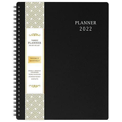 2022 Planner Planner 2022 With Weekly Monthly Spreads Jan 2022 Dec 2022 Strong