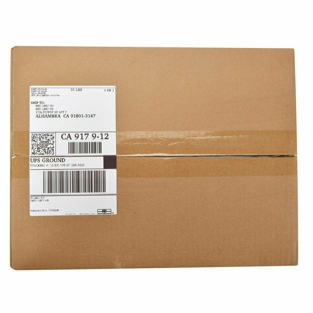 Perforated 500/Stack Commercial 4″ x 6″ FanFold Direct Thermal Shipping Labels