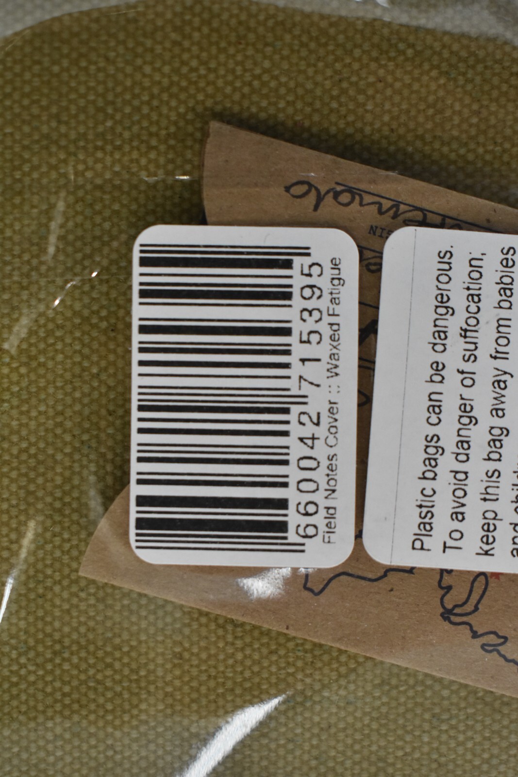 Hide & Drink Waxed Canvas Field Notes Cover Wallet Case 3.5″ x 5.5″ Army Green