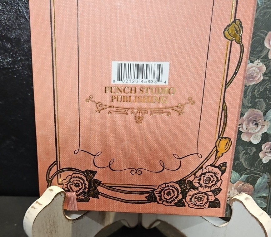 NWT Punch Studio Romantic Eiffel Tower Hardcover Journal 120-Count Lined Pages