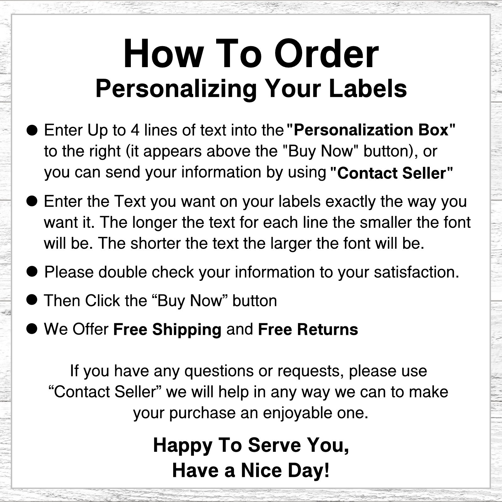 60 Return Address Labels Personalized Printed 3/4 x 2 1/4 Military Veteran