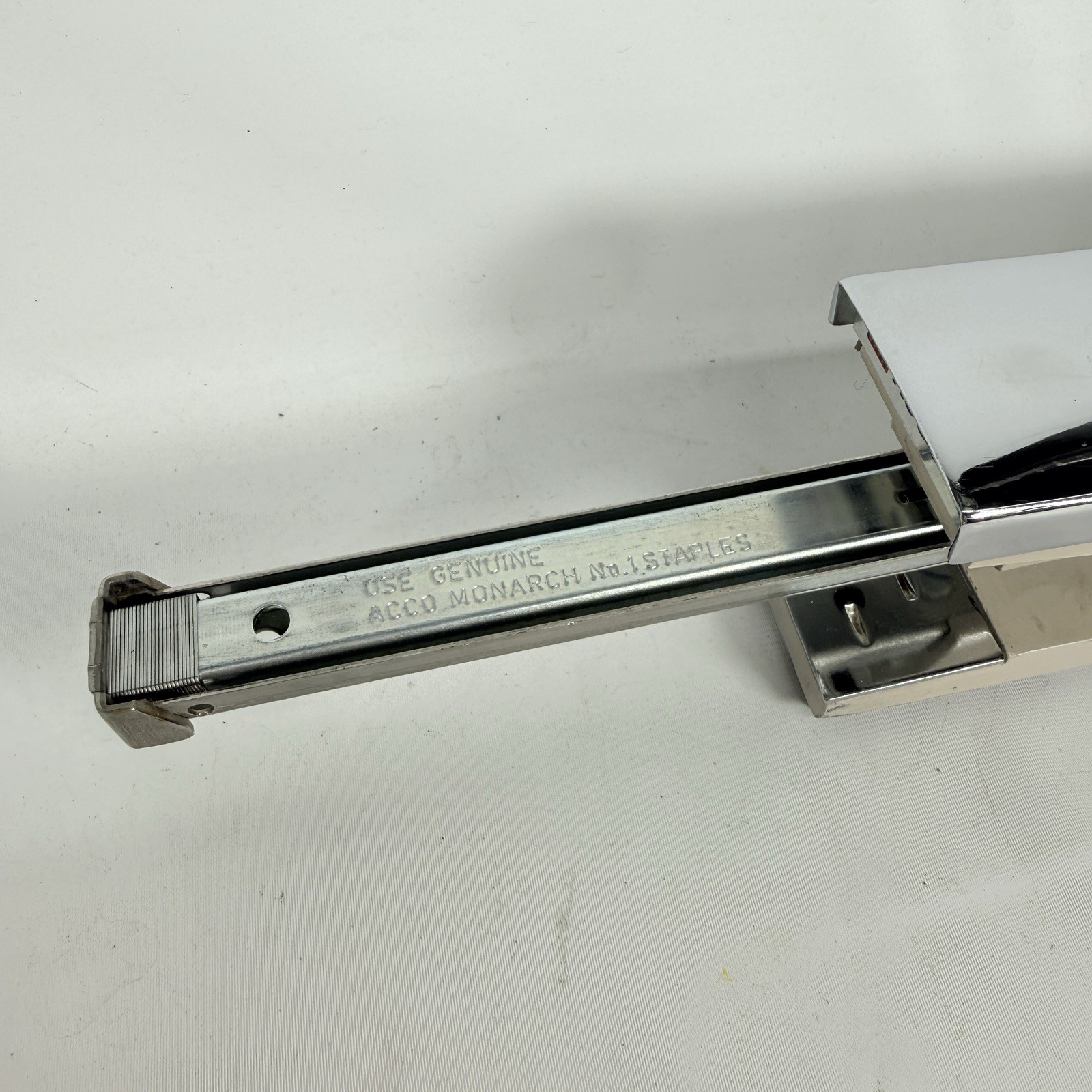 Vintage ACCO 20 STAPLER Lime Green Avocado Green MCM Mod Retro Made In USA