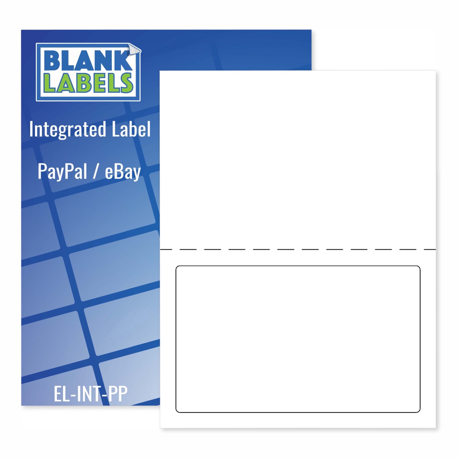 100 Laser Ink Jet Labels PayPal w/ Tear Off Receipt – Perfect for eBay Postage!