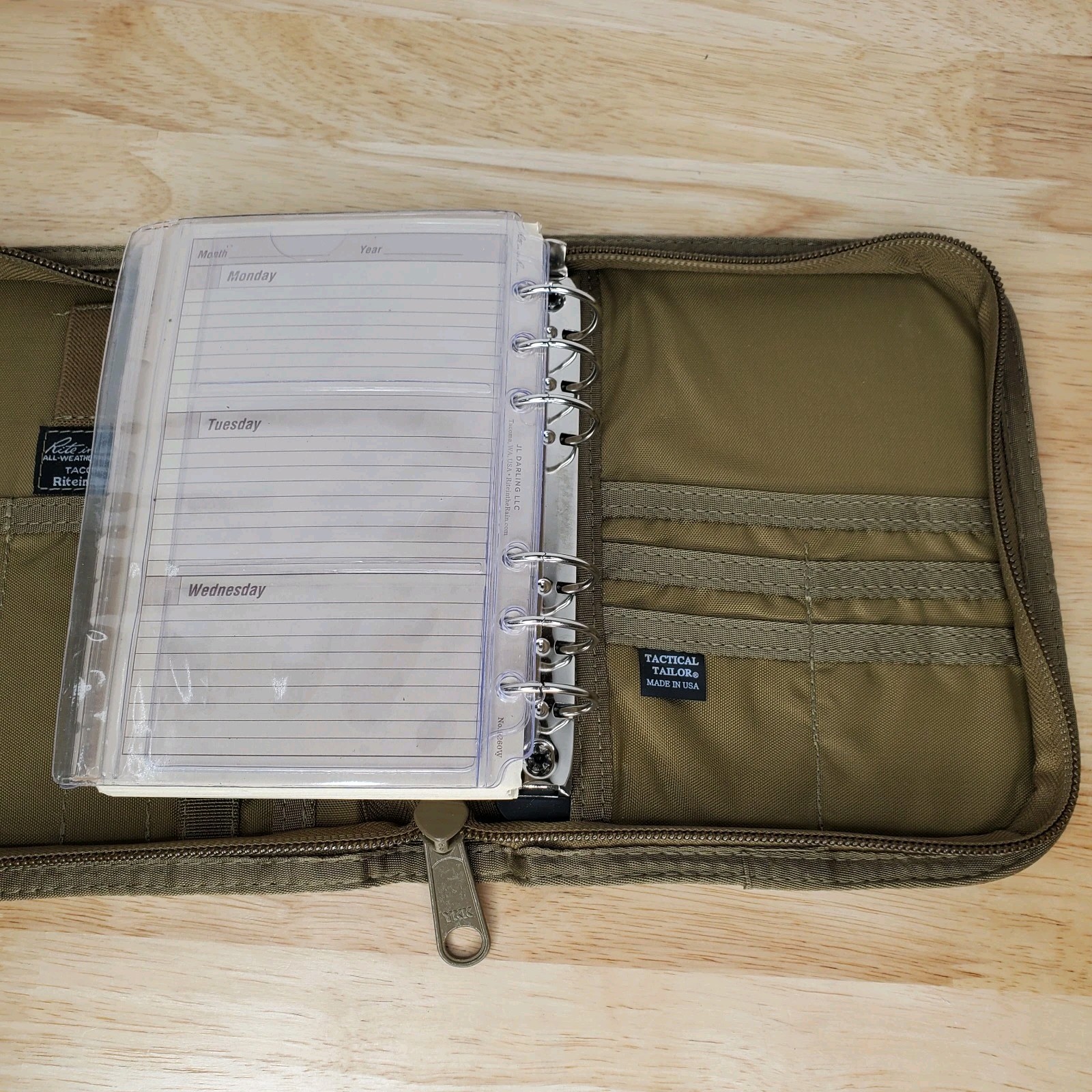 Rite in the Rain Tactical Tailor All Weather Field Planner Coyote Tan C9250T