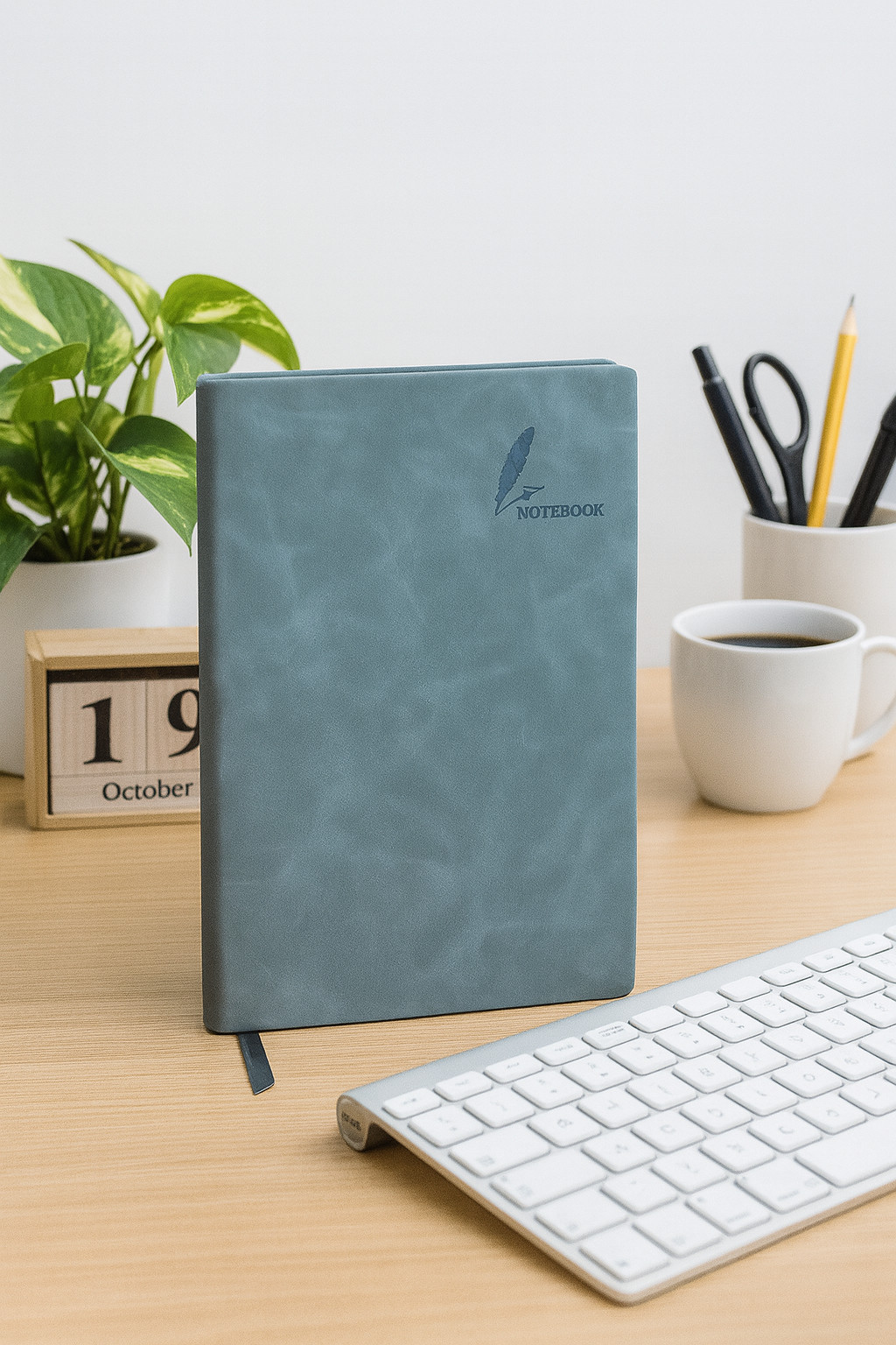 Set of 2 Lined Notebook A5. Color Pink and Blue. Free Shipping USA