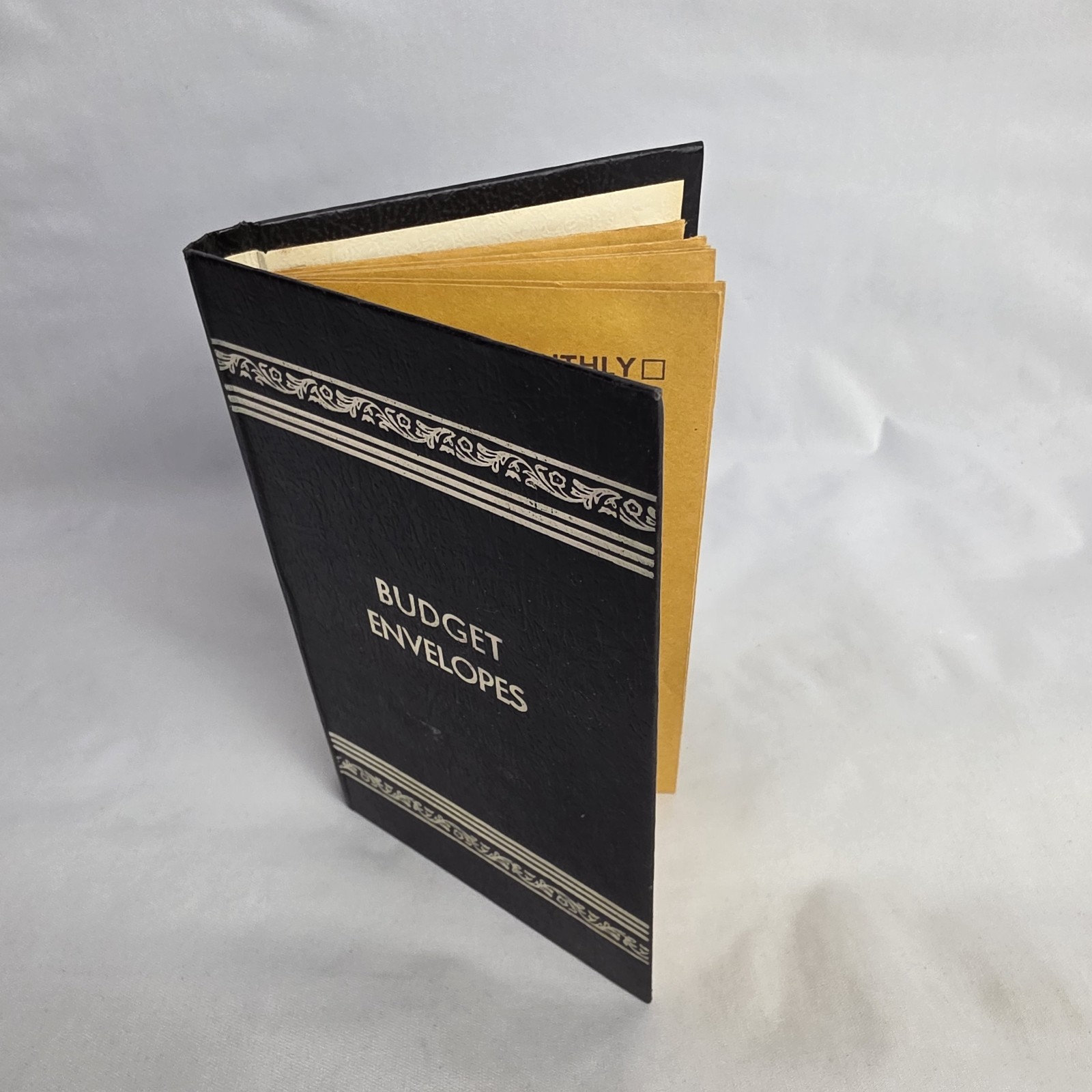 Vintage Budget Envelope Book – Cash Organizer 8 Envelopes MCM Financial Banking