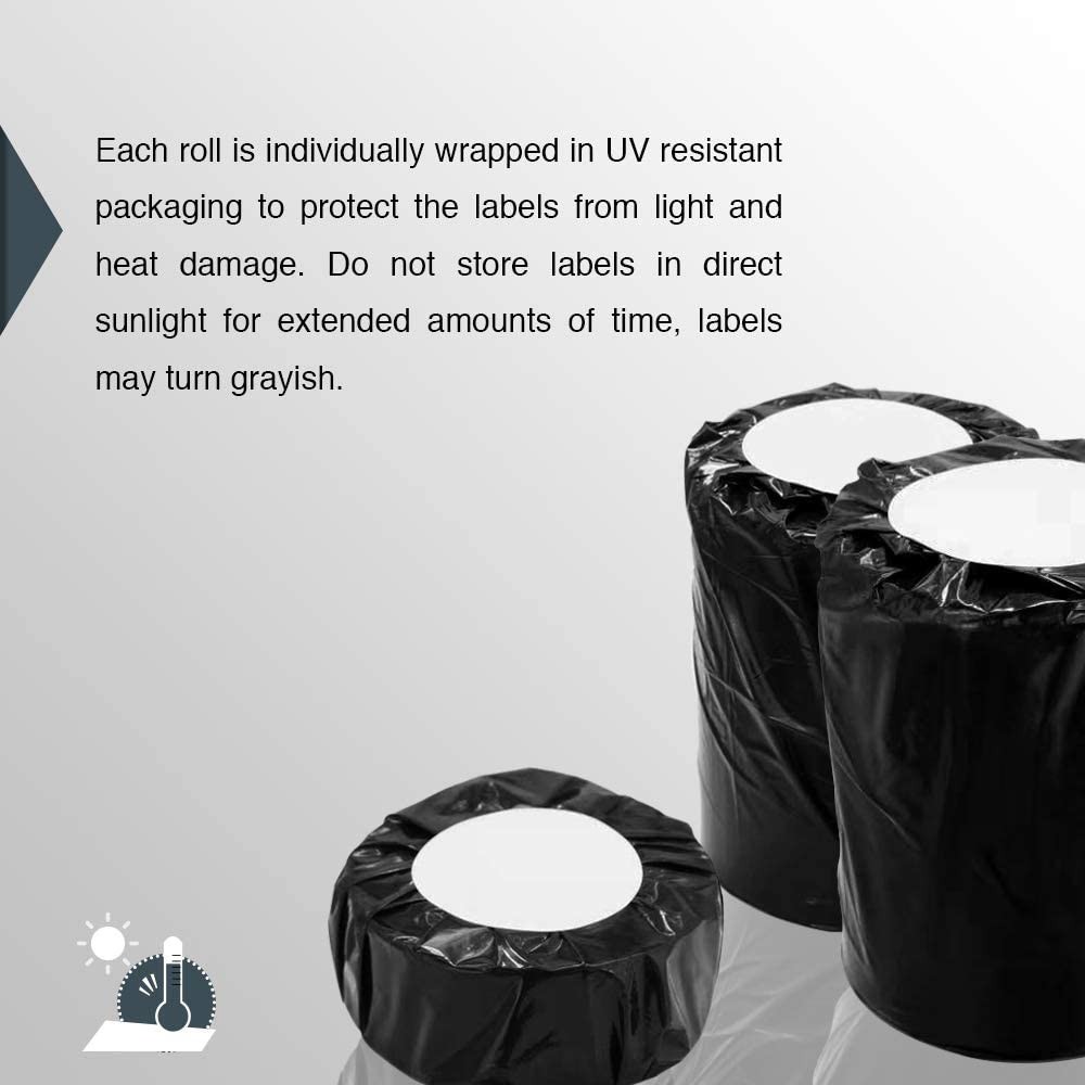 6 Rolls DYMO 4XL Direct Thermal Shipping Labels 4×6 1744907 Compatible 220/Roll