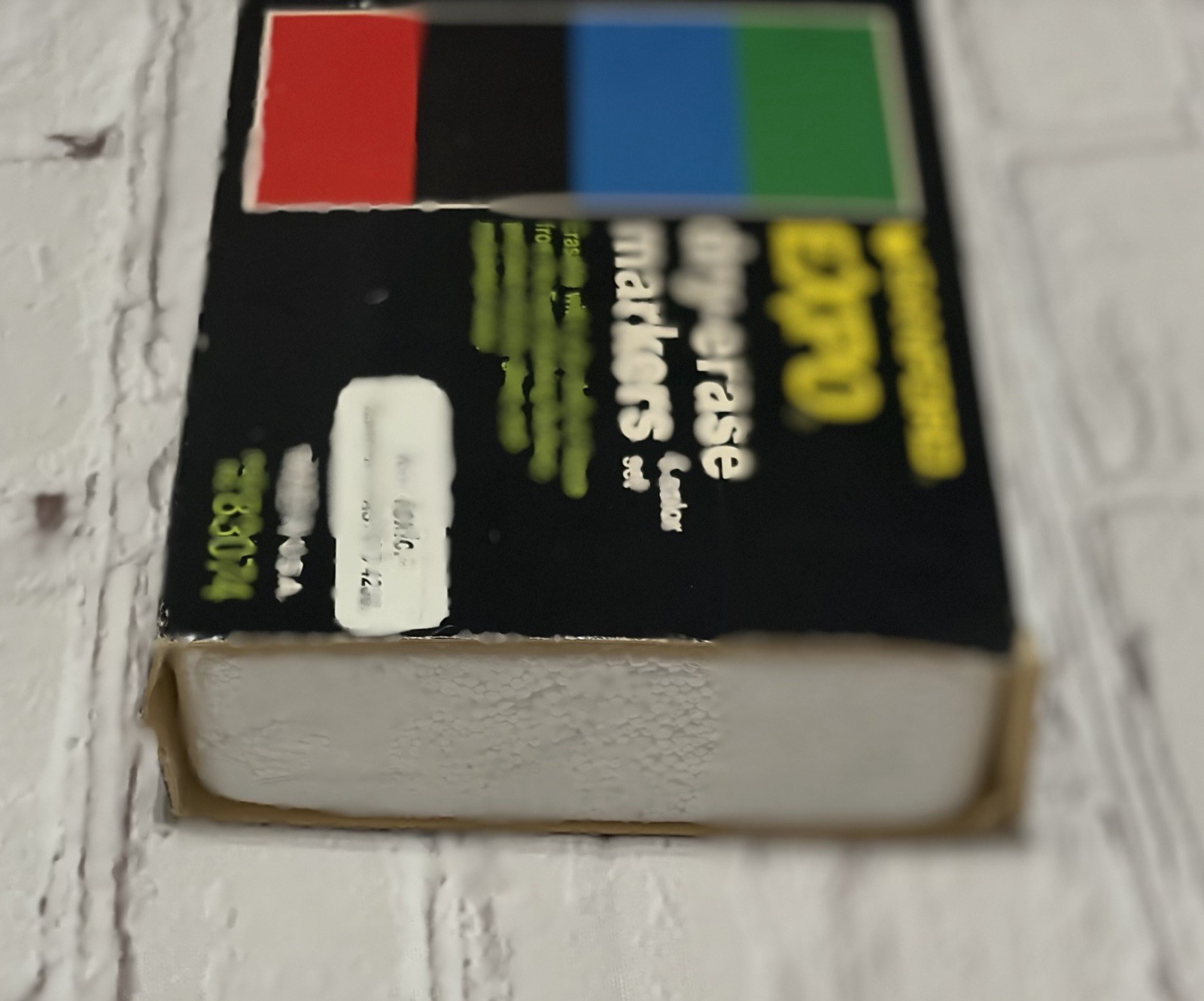 Vintage Expo Dry Erase Sanford Markers Set Chisel Tip # 83074 USA 4 Color Set