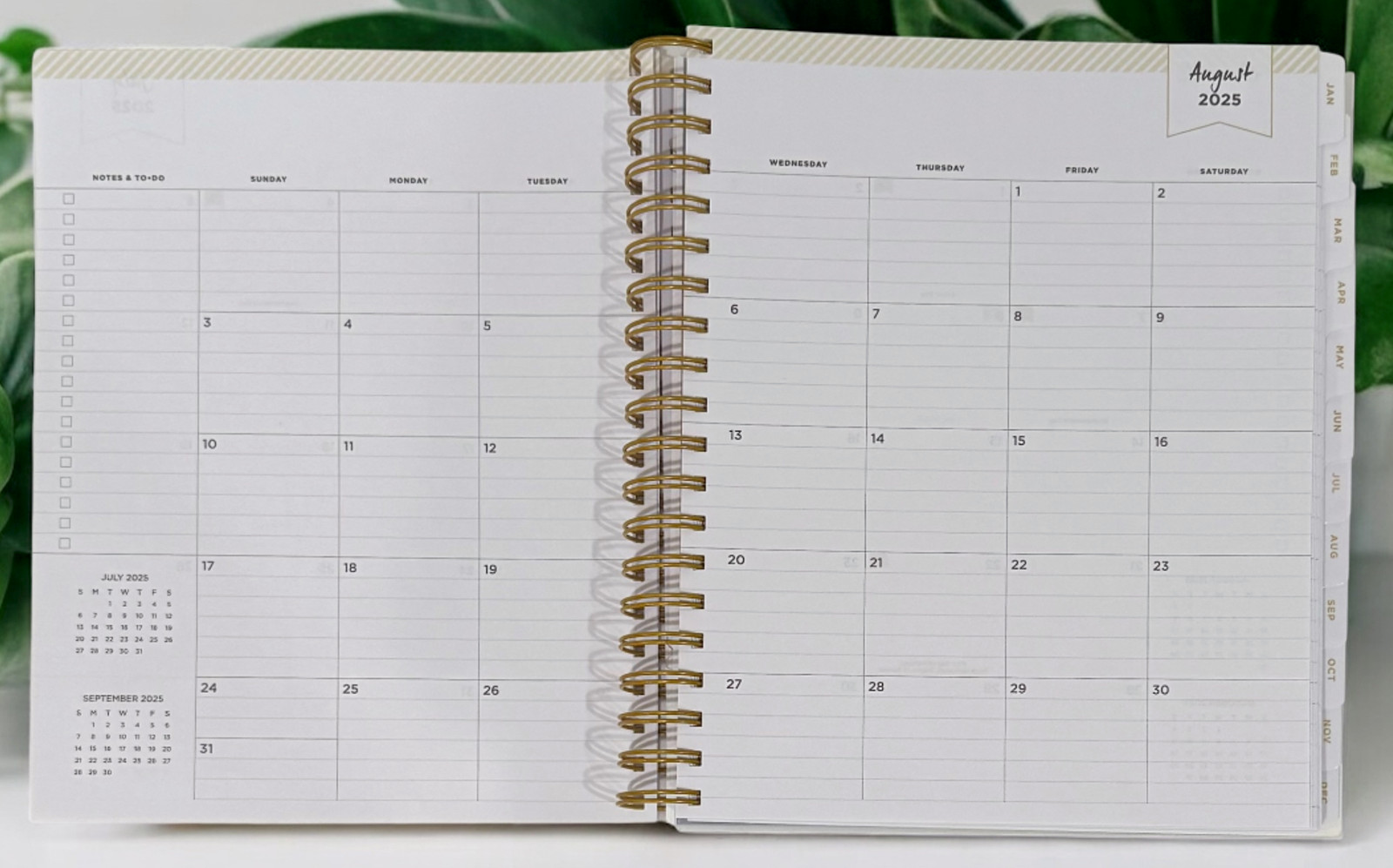 2026 Aurora Harvest Gradient Daily/Monthly Planner Gift Set