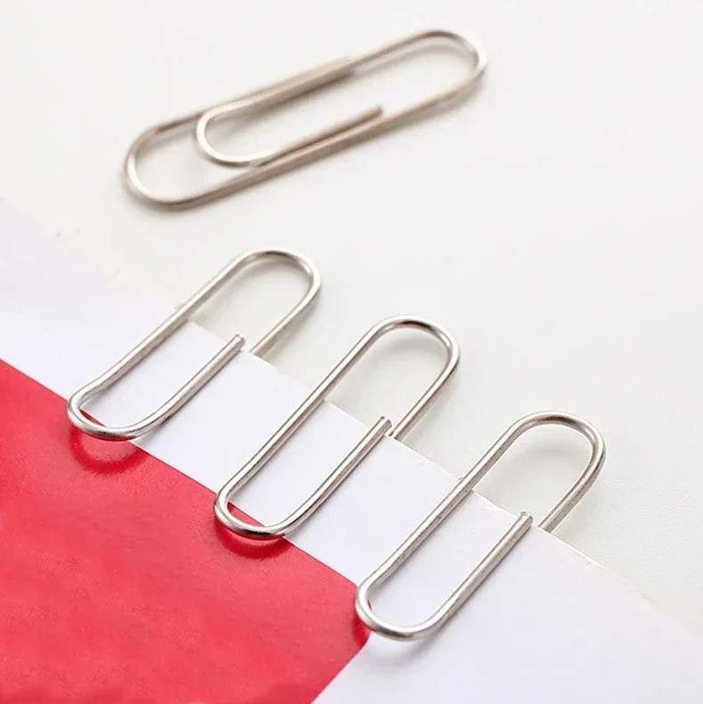 300pcs Large Paper Clips – Durable and Versatile for Office, School and Home Use
