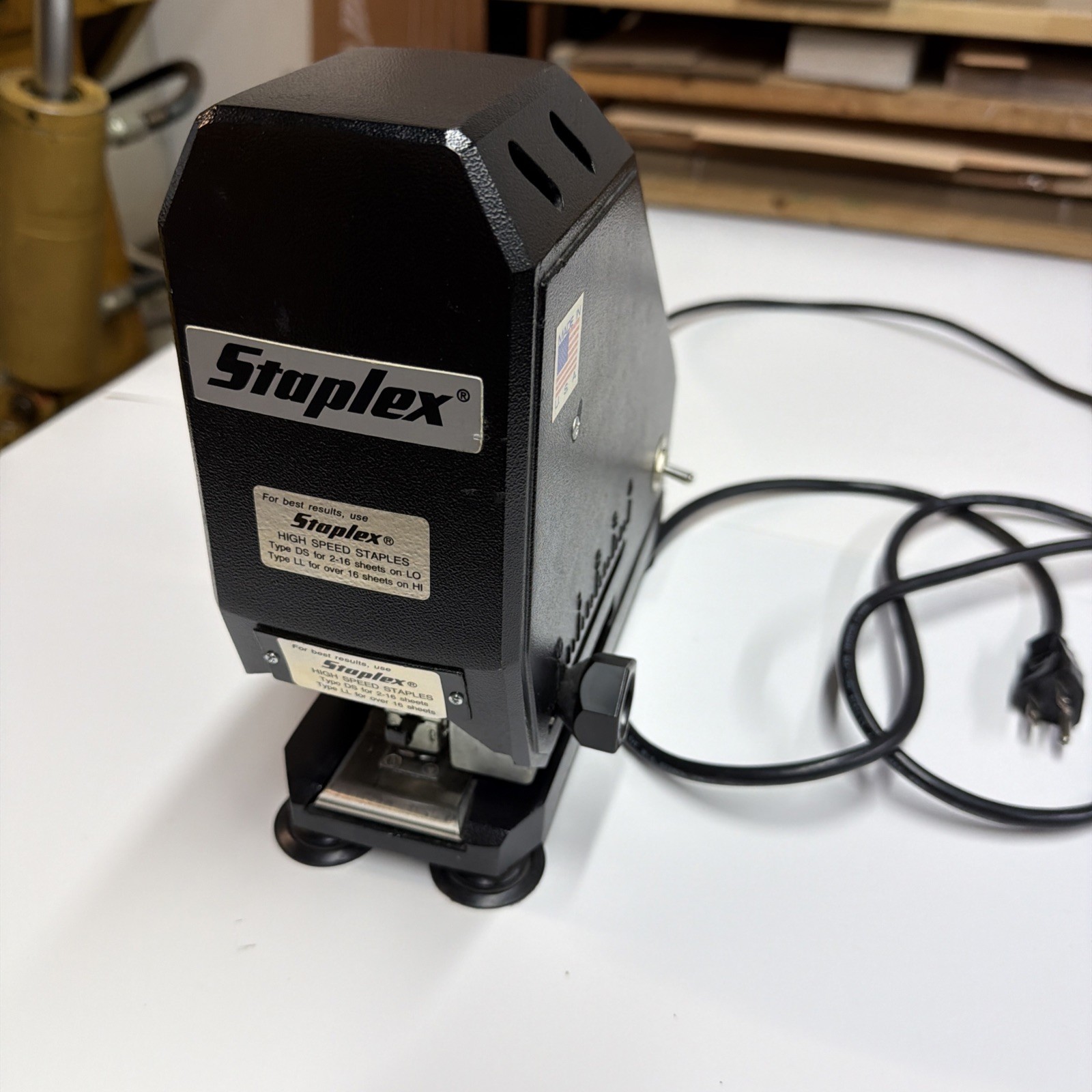 Staplex S-54 HLN Electric Stapler