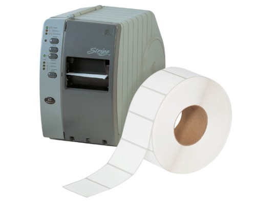 White Direct Thermal Labels 2 3/4 x 1 1/4″ 4400 Labels/Roll 8 Rolls/Case