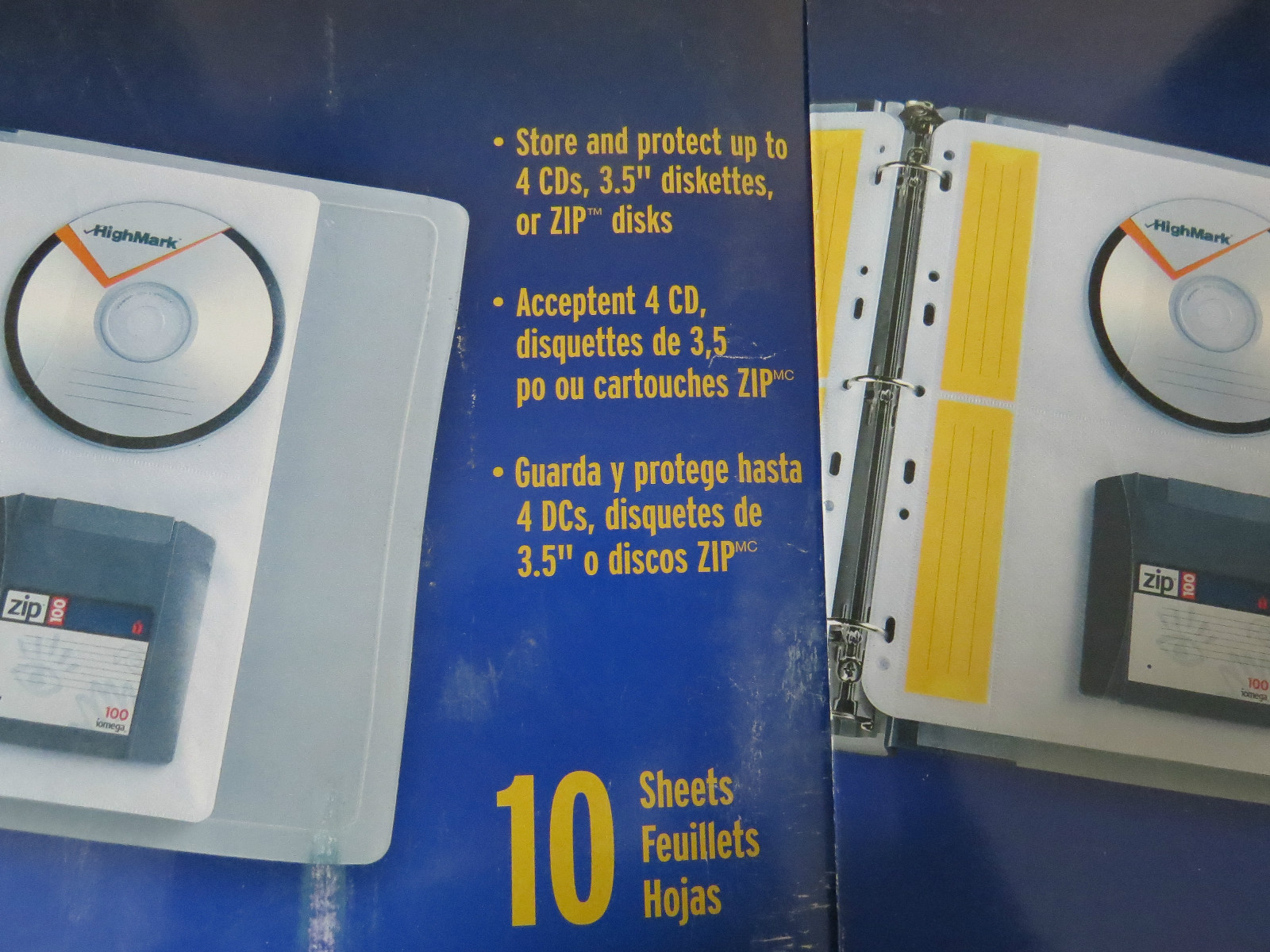 NEW Lot of 2 HighMark Multimedia Binder Sheets 98555 A264