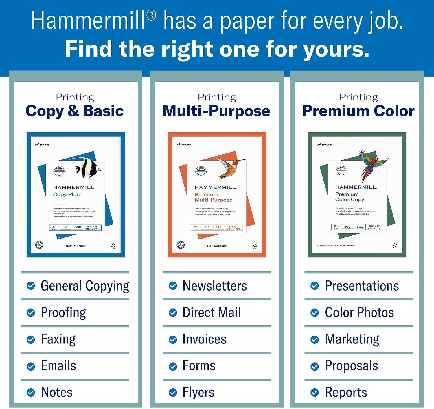 Printer Paper, Premium Color 32 Lb Copy Paper, 8.5 X 11 – 1 Ream (500 Sheets)