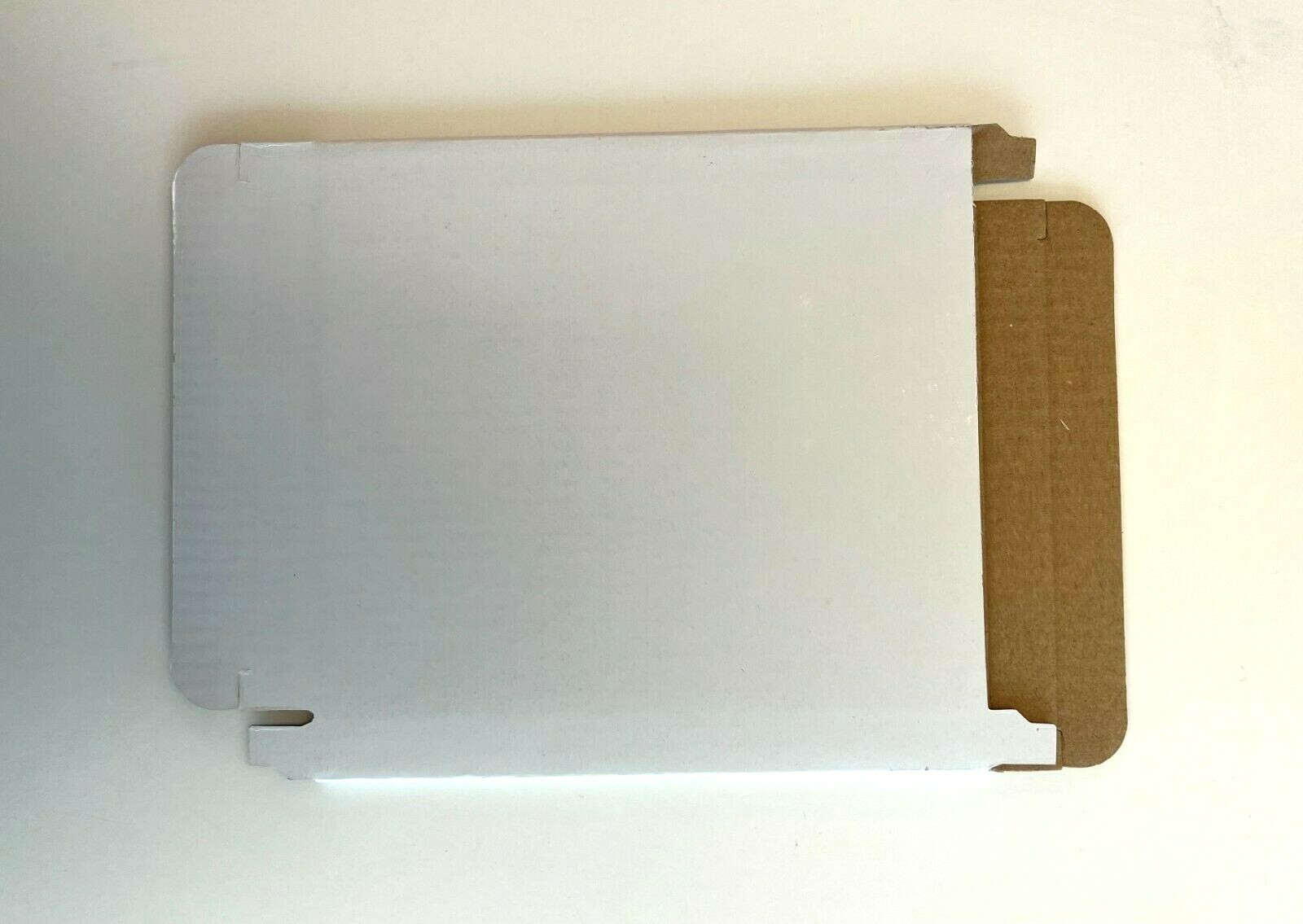 20 NEW 1/2″ THICK WHITE CORRUGATED CARDBOARD CD CASE MAILER, JS87NEW FREE SHIP
