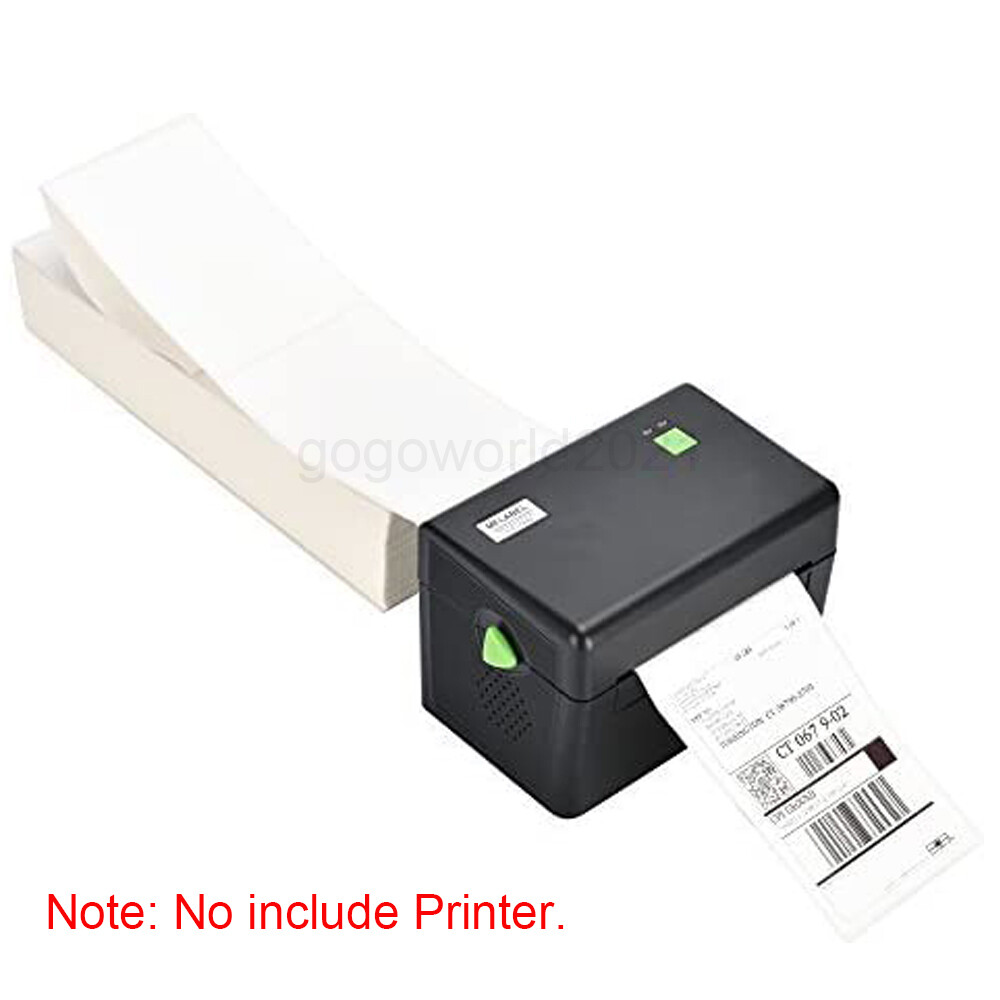 4000-60000 4×6 Fanfold Direct Thermal Shipping Labels for Zebra & Rollo Printer