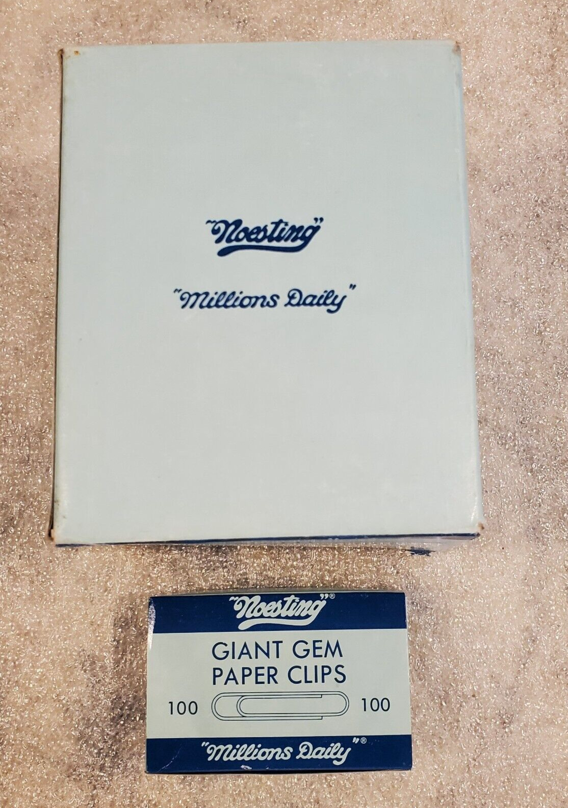 NOESTING Giant GEM Metal Paper Clips Millions Daily ( OEM )