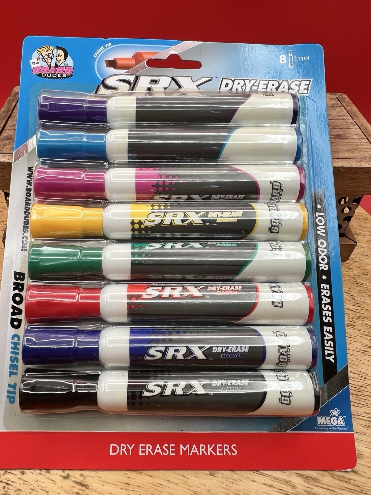 Expo Dry-erase Markers Chisel Point Nontoxic 1 pack of 8 Assorted colors