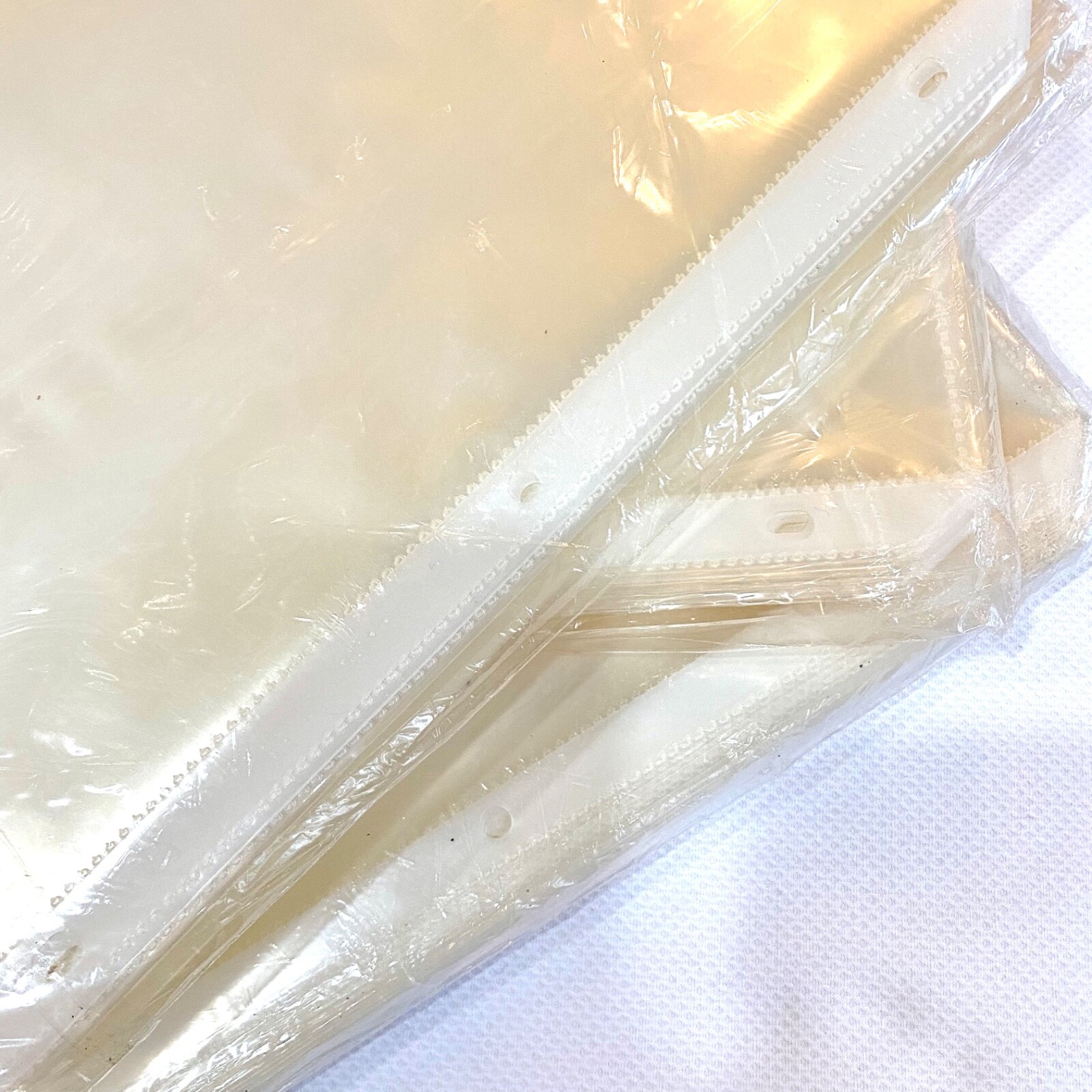 Standard Size Sheet Protectors top load Clear 3 Hole Punched 8.5″ x 11″