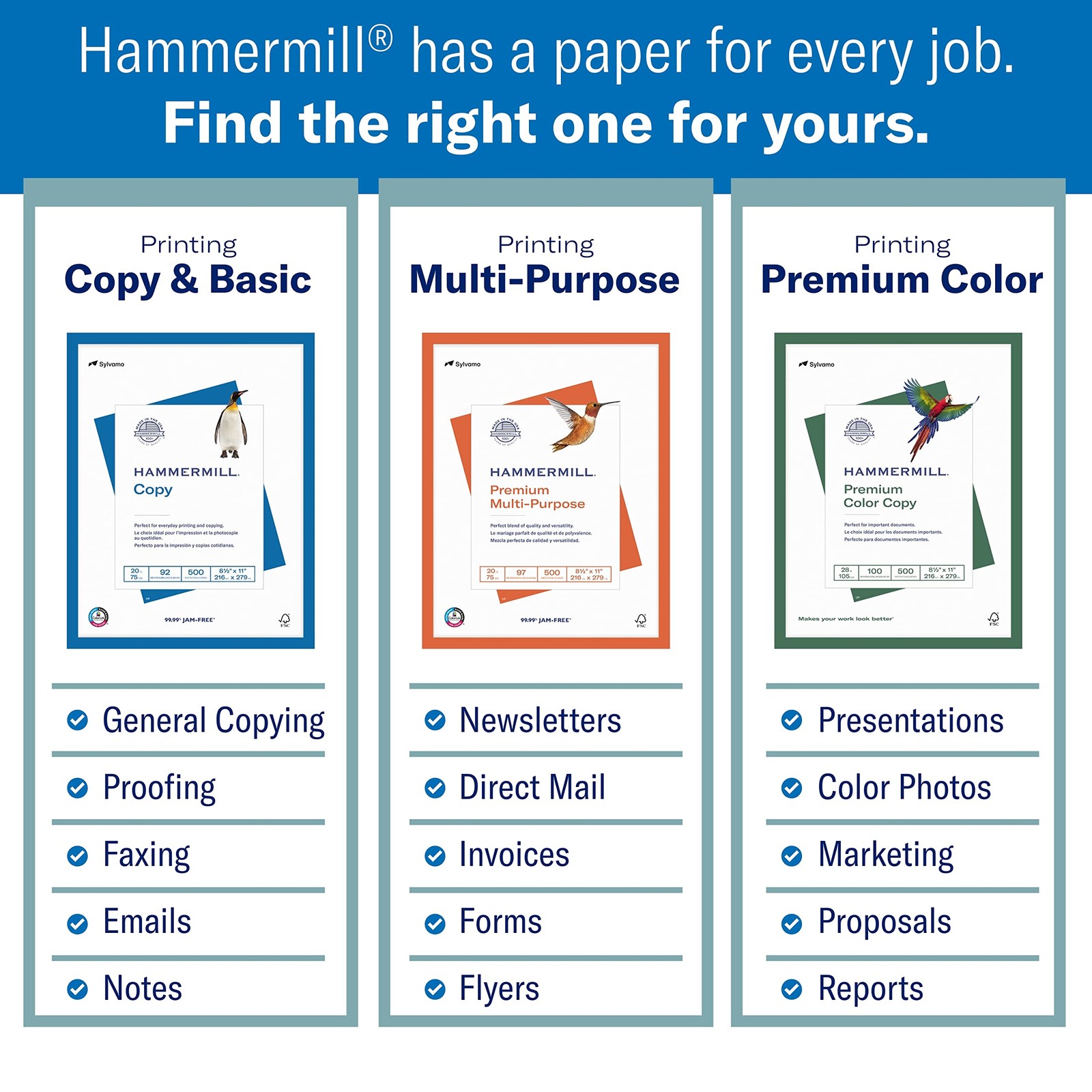 Hammermill A4 Paper, 20 lb Copy Paper (210mm x 297mm) – 1 Ream (500 Sheets) -…