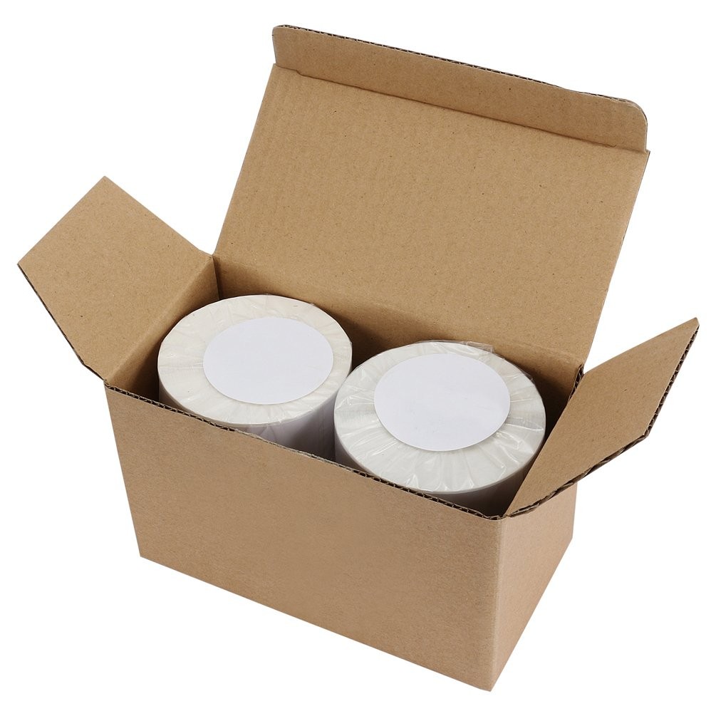 2 Rolls 4×6 Direct Thermal Shipping Labels 450/Roll For Zebra Etron ZP-450 2844
