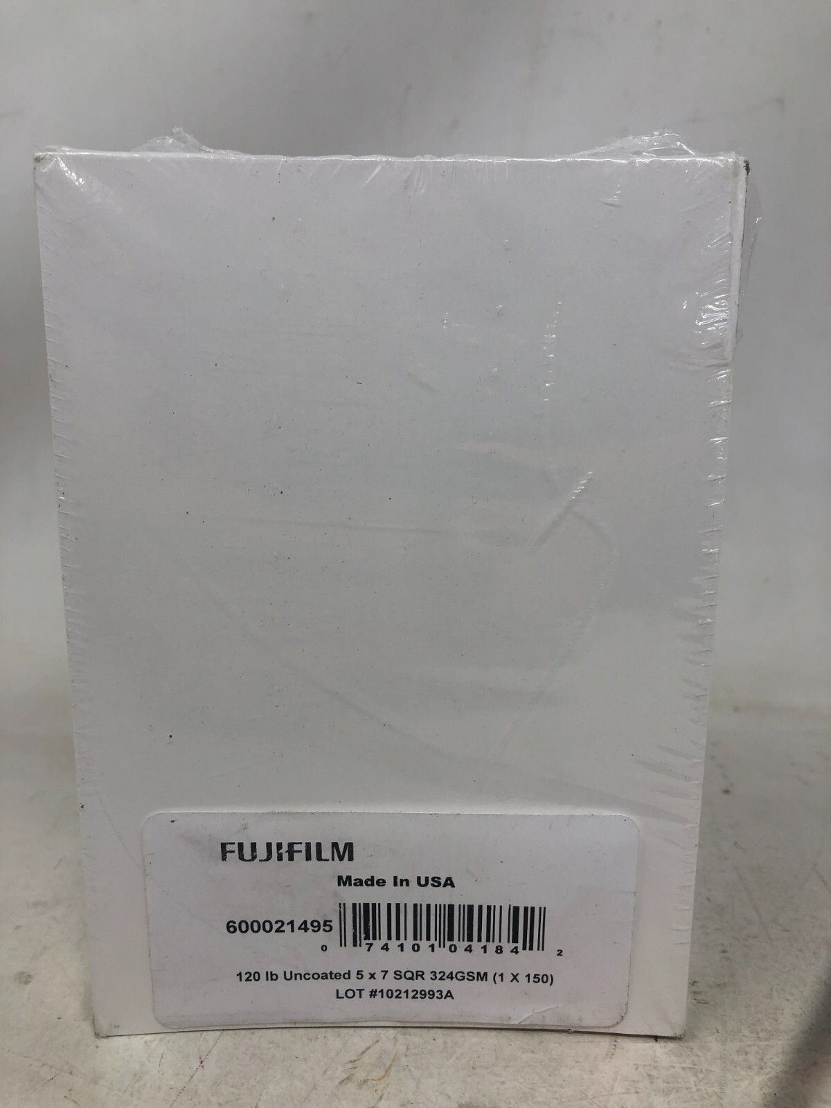 FUJIFILM Uncoated 5×7 SQR 324GSM 1×150 Scalloped Cards
